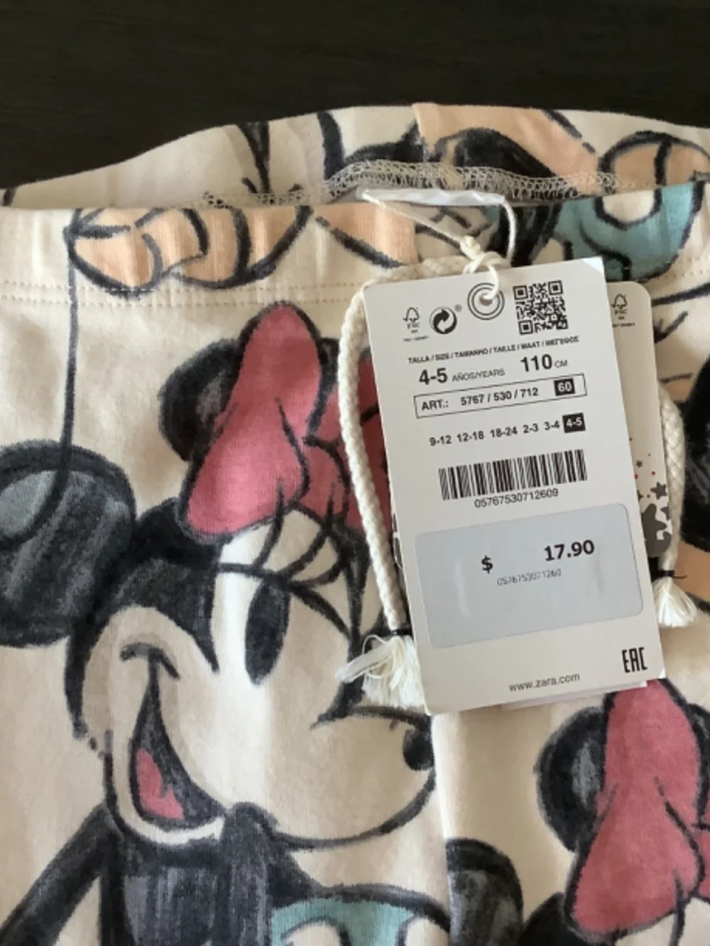 Zara disney minnie